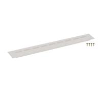 sourcing map 1Pcs Rectangle Ventilation Grille Aluminum Alloy Mesh Air Vent Covers, 400x50mm