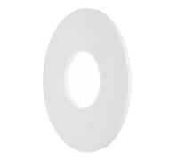 sourcing map 1pcs Rolls Double Sided Foam Tape Removeable PE Sponge Mounting Tape Strong Adhesive Tape Strips(White, 50ft x 1/4" x 1/16") for Home Paint Wall Hanging Poster Decor
