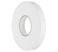 sourcing map 1pcs Rolls Double Sided Foam Tape Removeable PE Sponge Mounting Tape Strong Adhesive Tape Strips(White, 50ft x 1" x 1/16") for Home Paint Wall Hanging Poster Decor