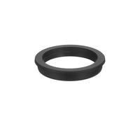 sourcing map 1Pcs Rubber Grommets 115mm Drill Hole, 99mm ID Hole Top Hat Grommet Black Silicone Rubber Hole Plug Gasket for Wiring, Automotive