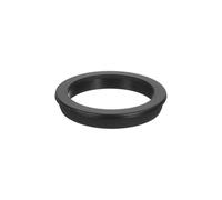 sourcing map 1Pcs Rubber Grommets 120mm Drill Hole, 104mm ID Hole Top Hat Grommet Black Silicone Rubber Hole Plug Gasket for Wiring, Automotive
