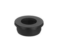 sourcing map 1Pcs Rubber Grommets 33mm Drill Hole, 24mm ID Hole Top Hat Grommet Black Silicone Rubber Hole Plug Gasket for Wiring, Automotive