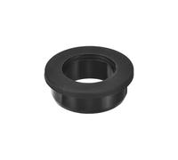 sourcing map 1Pcs Rubber Grommets 38mm Drill Hole, 28mm ID Hole Top Hat Grommet Black Silicone Rubber Hole Plug Gasket for Wiring, Automotive
