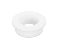sourcing map 1Pcs Rubber Grommets 40mm Drill Hole, 30mm ID Hole Top Hat Grommet White Silicone Rubber Hole Plug Gasket for Wiring, Automotive