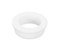 sourcing map 1Pcs Rubber Grommets 45mm Drill Hole, 35mm ID Hole Top Hat Grommet White Silicone Rubber Hole Plug Gasket for Wiring, Automotive