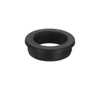 sourcing map 1Pcs Rubber Grommets 47mm Drill Hole, 38mm ID Hole Top Hat Grommet Black Silicone Rubber Hole Plug Gasket for Wiring, Automotive