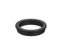 sourcing map 1Pcs Rubber Grommets 75mm Drill Hole, 64mm ID Hole Top Hat Grommet Black Silicone Rubber Hole Plug Gasket for Wiring, Automotive