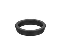 sourcing map 1Pcs Rubber Grommets 87mm Drill Hole, 77mm ID Hole Top Hat Grommet Black Silicone Rubber Hole Plug Gasket for Wiring, Automotive