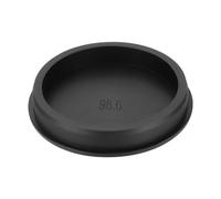 sourcing map 1Pcs Silicone Hole Plug 98.6mm, Black High Temp T Type Rubber Stoppers for 97-98.3mm Hole, Waterproof Button Hole End Covers for Powder Coating, Sealing Plugs, Pipe Holes