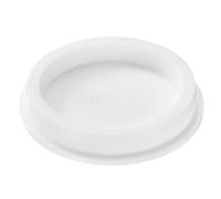 sourcing map 1Pcs Silicone Hole Plug, Waterproof Round Rubber Stoppers Bottle Seal Plugs Tube Pipe End Caps for 105mm/4.13" Hole for Bathtub Bottle, White