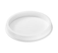 sourcing map 1Pcs Silicone Hole Plug, Waterproof Round Rubber Stoppers Bottle Seal Plugs Tube Pipe End Caps for 160mm/6.3" Hole for Bathtub Bottle, White