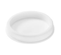 sourcing map 1Pcs Silicone Hole Plug, Waterproof Round Rubber Stoppers Bottle Seal Plugs Tube Pipe End Caps for 95mm/3.74" Hole for Bathtub Bottle, White