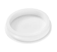 sourcing map 1Pcs Silicone Hole Plug, Waterproof Round Rubber Stoppers Bottle Seal Plugs Tube Pipe End Caps for 110mm/4.33" Hole for Bathtub Bottle, White