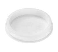 sourcing map 1Pcs Silicone Hole Plug, Waterproof Round Rubber Stoppers Bottle Seal Plugs Tube Pipe End Caps for 85mm/3.35" Hole for Bathtub Bottle, White