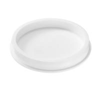 sourcing map 1Pcs Silicone Hole Plug, Waterproof Round Rubber Stoppers Bottle Seal Plugs Tube Pipe End Caps for 145mm/5.71" Hole for Bathtub Bottle, White
