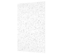 sourcing map 1Pcs White Glitter Acrylic Sheets 1/8" Thickness 12"x8" Transparent Sparkly PMMA Plastic Sheets Extruded Blanks Acrylic for Laser Cutting and Engraving DIY Art Crafting