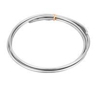 sourcing map 1Pcs Zinc Wire, 99.99% High Purity Solid Zinc Bar 1/8"(3mm) Dia 35 7/16"(900mm) Length Zinc Metal Rod Anode Good Conductivity for Scientific Experiment Research DIY Craft