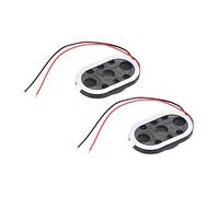 sourcing map 1W 8 Ohm Mini DIY Speaker Replacement Loudspeaker 15mmx24mm 2pcs