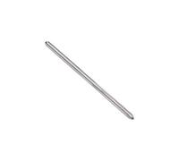 sourcing map 2.2mm Chucking Reamer, HSS Cobalt M35 Lathe Machine Reamer D4 4 Straight Flutes, Round Shank Milling Cutting Tool, for Stainless Steel Alloy Copper Metal