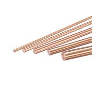 sourcing map 2,3,4,5,6mm Diameter 100mm Length Solid Copper Round Rod Lathe Bar Stock for DIY Craft 5in 1set