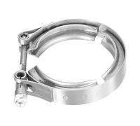 sourcing map 2.36" V Band Clamp 304 Stainless Steel for Exhaust Systems Downpipe Exchange Exhaust Accessories, Adjustment Range 60mm / 2.36inch