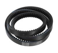 sourcing map 2/3VX530 EPDM V-Belt, 2 Banded, Cogged Industrial V Belt 53" Outside Circumference x 0.71" Width x 0.39" Thickness