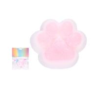 sourcing map 2.4 Inch Cat Paw Squeeze Toy, Cute Cat Paw Sensory Toy Soft Funny Fidget Toy Perfect for Stress Relieving, Party Favors & Birthday Gifts (White)