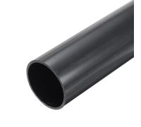 sourcing map 2.48 Inch PVC Rigid Tube Round Pipe 53.6mm ID 63mm OD 12" High Impact for Water Pipe, Aquarium, Fish Tank, Greenhouse Garden, Deep Grey