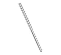 sourcing map 2.4mm Chucking Reamer, Tungsten Carbide Lathe Machine Reamer H7 4 Straight Flutes, Round Shank Milling Cutting Tool, for Stainless Steel Alloy Copper Metal