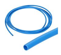 sourcing map 2.4mm Heat Shrink Tubing Waterproof, 3:1 Dual Wall Marine Adhesive Lined Industrial Heat Shrink Tube Wiring Wrap 7ft 1/16 Inch, Blue-2m