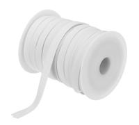 sourcing map 2/5 Inch Double Fold Bias Tape Polyester Continuous Bulk Bias Tape for Sewing,Seaming Quilting Hemming Binding Crafts (White 55 Yards)