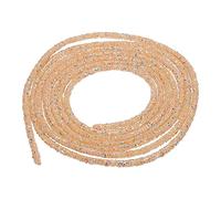 sourcing map 2.5 Yard 6mm 0.24 inch Glitter Sequins Rope Sequins Rhinestone Tube Cord for DIY Wedding Dresses Costume Clothing Shoes Jewelry Accessory Clear Beige