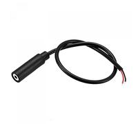 sourcing map 2.5mm Female Jack to Bare Wire Open End TS 2 Pole Mono 3/32" Connector Audio Cable 0.25m, Pack of 2