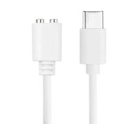 sourcing map 2.6Ft Magnetic TYPE-C DC Charger Cable, 5mm Magnetic Replacement Square Base Charging Cord Single Polarity(S-S) for Rechargeable Toys Facial Cleanser(White, 2Pcs)