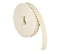 sourcing map 2.8cm x 7.6m Wood Veneer Edge Banding, Pre-Glued Flexible White Maple Edging Strips, Iron on with Hot Melt Adhesive Wood Tape for Cabinet Repair and Furniture Restoration