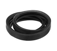 sourcing map 2/B90 Classic Wrapped 2 Banded/2 Ribs V-Belt, 93" Outside Circumference Wrapped Industrial Rubber V-Belt B Profile V-Belt for Industrial Machinery Equipment, Black