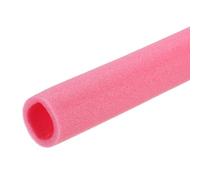 sourcing map 2" ID Pipe Insulation Foam Tube, Foam Pipe Tubing Covers 2.76" OD Wrap Roll Bar Tubing 3.3FT Long - Heat Preservation for Handle Heat Water/Pipe Freeze Protection, Rose Red