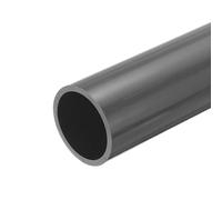 sourcing map 2 Inch PVC Rigid Tube Round Pipe 51.8mm ID 60mm OD 500mm Light Grey High Impact for Water Pipe, Crafts, Decoration, Cable Sleeve