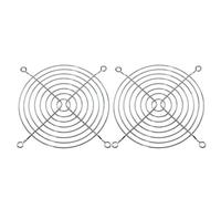 sourcing map 2 Pack 115mm Metal CPU Fan Grill Guard Protector for 120mm PC Computer Case Fans