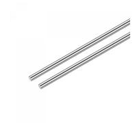 Sourcing Map 2 Pack 300mmx2mm 304 Stainless Steel Rod Lathe Bar Stock for DIY Craft, Model Plane, Ship, Cars