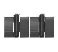sourcing map 2 Pack Heavy Duty Weldable Hinges, 4.13" x 4.33" x 0.16" Weld on Butt Hinge Corrosion and Rust Resistant Folding Metal Gate Hinges for Trailer Doors
