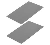 sourcing map 2 Pack Thermal Pad 4.0W/m.K Insulated Heat Resistant High Temperature Resistant Silicone Cooling Pads 150x120x1mm for Laptop Computer Radiator, Grey