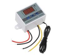 sourcing map 2 Pack XH-W3002 10A AC 110-220V Digital LED Temperature Controller Thermostat Heating and Cooling Control Switch for Fridge Greenhouse Farm