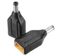sourcing map 2 Pack XT60 Adapter, XT60 Male to DC5521 Male 5.5 x 2.1mm Wireless Adapter, XT60 Connectors Wireless for Solar Panel, Laptop Power Supply