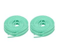 sourcing map 2 Pair Flat Shoe Laces, 47 Inch Athletic Shoelaces, Flat Running Shoe Laces for Sneakers Running Hiking Sports Training Men Women, Mint Green
