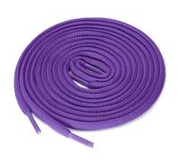 sourcing map 2 Pairs Athletic Unisex Oval Bootlaces Half Round Shoelaces for Sneakers Dark Purple 180 cm/71"