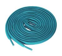 sourcing map 2 Pairs Athletic Unisex Oval Bootlaces Half Round Shoelaces for Sneakers Peacock Blue 130 cm/51"