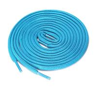 sourcing map 2 Pairs Athletic Unisex Oval Bootlaces Half Round Shoelaces for Sneakers Sky Blue 140 cm/55"