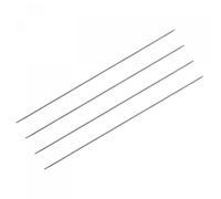 sourcing map 2 Pairs Knitting Needle Set, 2.0mm Diameter 9.84 Inches Length Stainless Steel Double Pointed Sweater Needles for Handmade Projects DIY Knitting