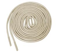 sourcing map 2 Pairs Round Waxed Shoelaces Colored Oxford Shoestrings for Dress Shoes Boots Beige 60cm / 23.62"